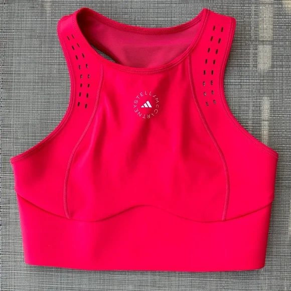 Adidas Women's Red Sports Top - Picture 5 of 15